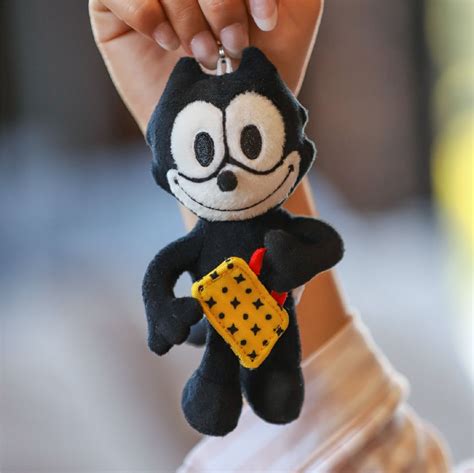 Celebrate 100 Years of Felix The Cat with the Bag of Tricks Keychain