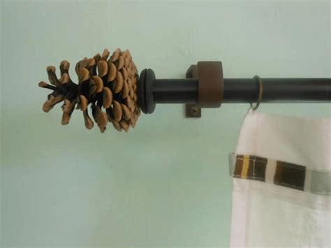 7 DIY Curtain Rods and Finials You’ll Love