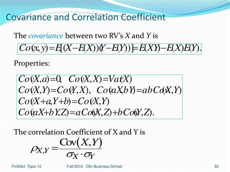 PPT - Fin500J: Mathematical Foundations in Finance Topic 10 ...