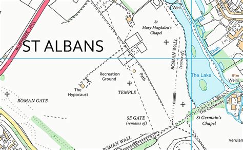 St Albans Street Map– I Love Maps