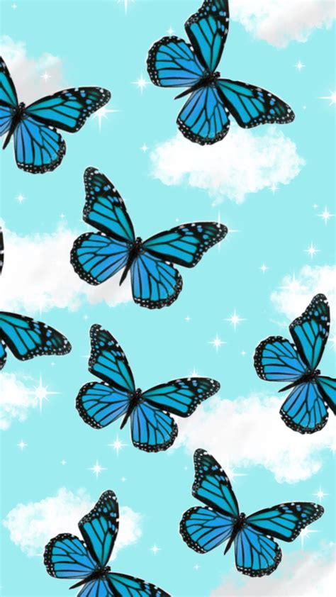 15 Greatest blue butterfly wallpaper aesthetic for laptop You Can Get ...