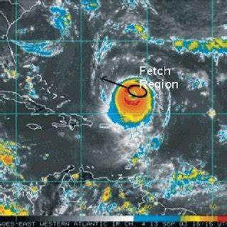 Hurricane Isabel IR satellite image 1815 UTC 13 September 2003 ...