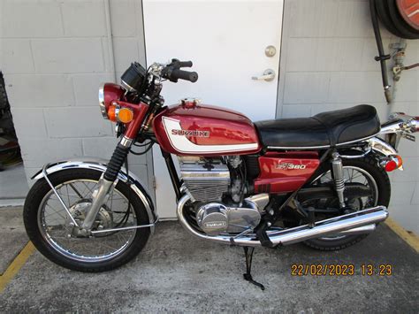 SUZUKI GT380 excellent condition SOLD - Classic Motorcycle Sales