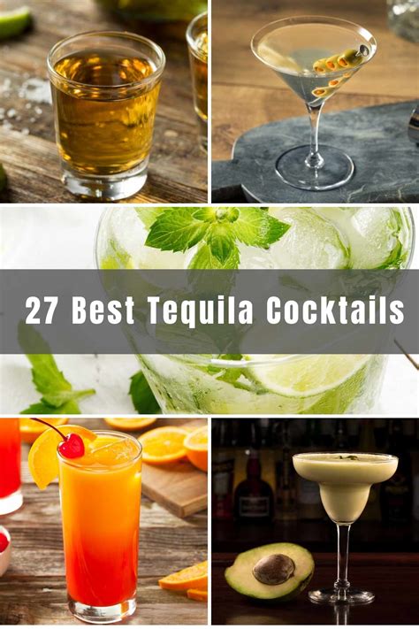 27 Best Tequila Cocktails (Easy Tequila Drink Recipes) - IzzyCooking