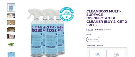 I bought The Clean Boss Disinfectant: Here's My Honest Review About It.