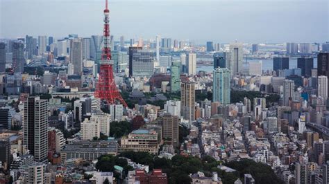 Tokyo Cityscape & Tokyo Tower - backiee