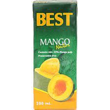 | BEST MANGO NECTAR JUICE CARTON 1LITER