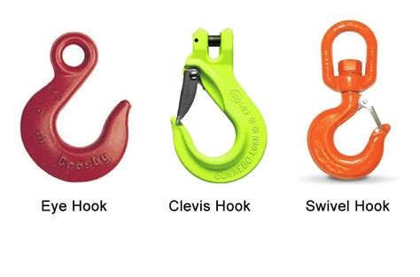 What Are The Different Types Of Lifting Hooks And Sling