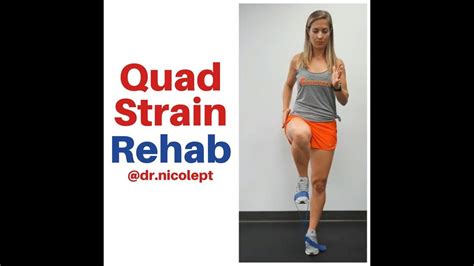 Quadriceps Strain Exercises