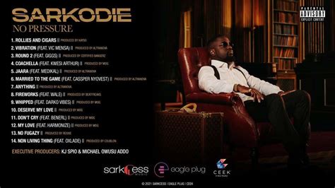 Sarkodie finally releases 'No Pressure' album - The Vaultz News