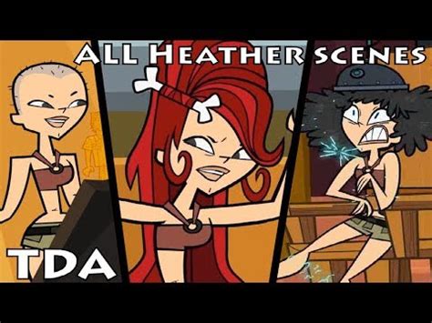 Total Drama Action ALL Heather scenes HQ - YouTube