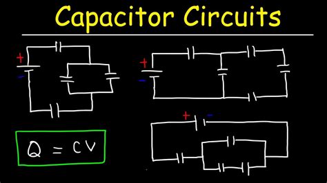 How To Solve Any Circuit Problem With Capacitors In Series and Parallel ...