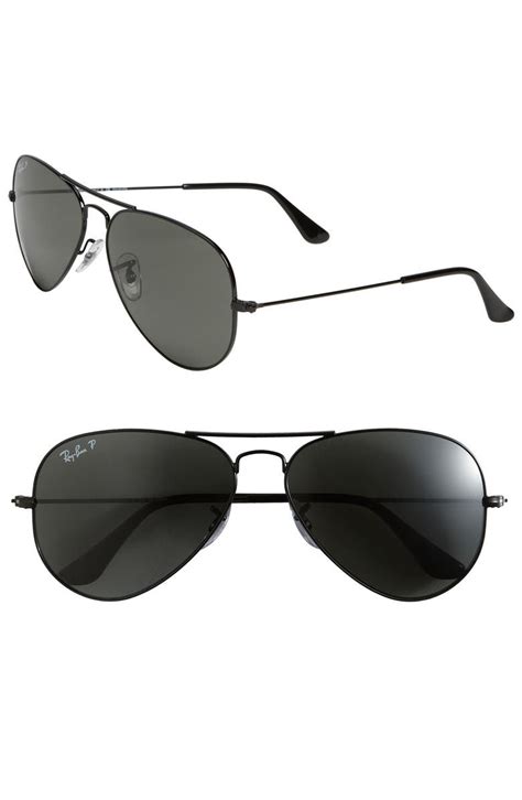 Ray-Ban 'Polarized Original Aviator' 58mm Sunglasses | Nordstrom