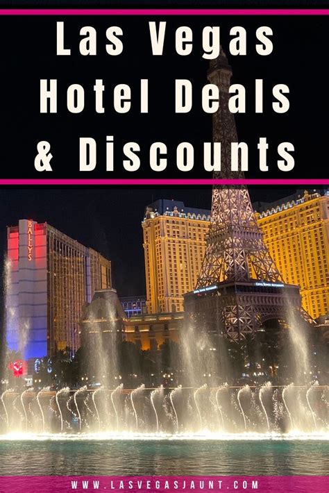 Las Vegas Hotel Deals - Hotel Discounts & Promo Codes | Las vegas hotel ...