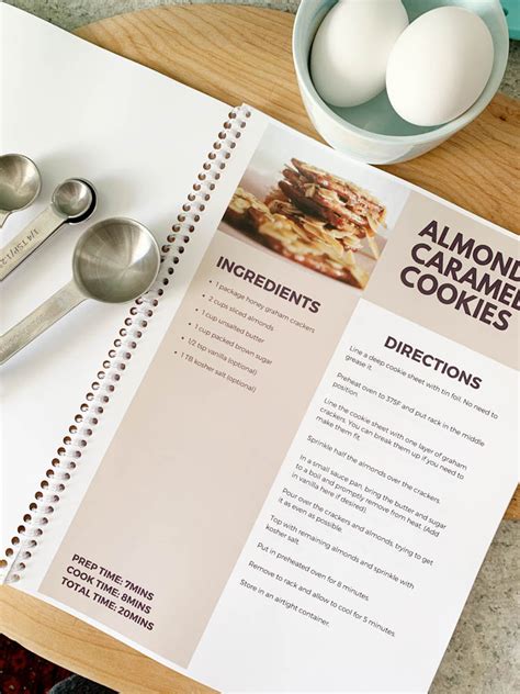 DIY Family Recipe Book {Free Template} | DIY Passion | Recipe book ...