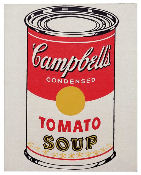 Campbell's Soup Can - Tomato - 1962 Painting by Andy Warhol - Fine Art ...