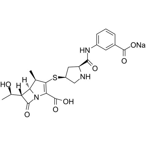 COA of Ertapenem sodium | Certificate of Analysis | AbMole BioScience