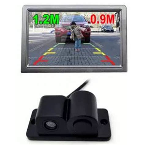 Camera With Single Parking Sensor