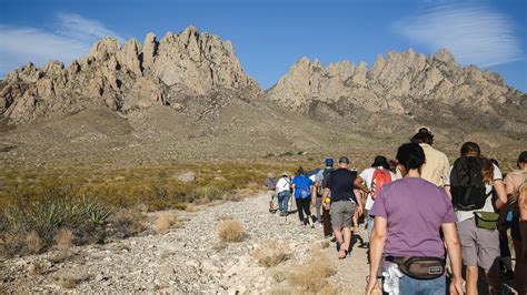 Hikers toast 7th anniversary of Organ Mountains-Desert Peaks monument