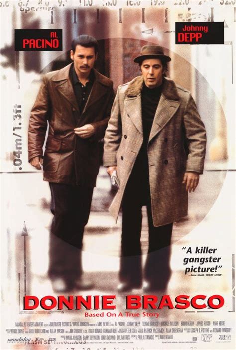 Donnie Brasco 27x40 Movie Poster (1996) | Donnie brasco, Donnie brasco ...