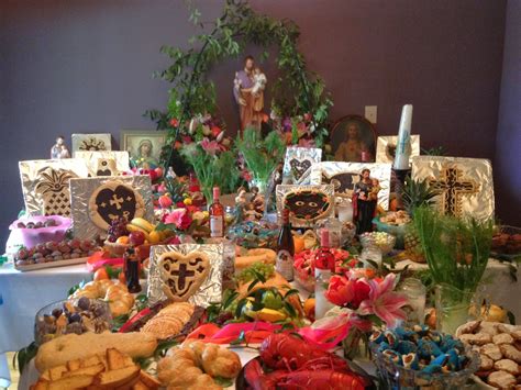 Karen's Kitchen: St. Joseph's Day Altars in South Louisiana