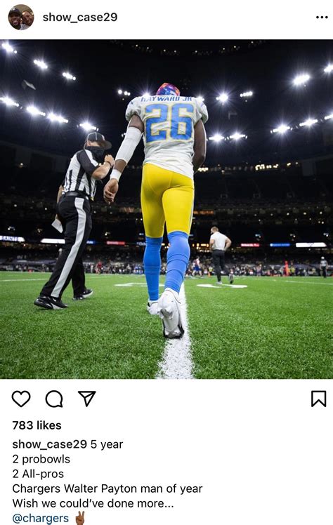 Hayward just posted this on his instagram : r/Chargers