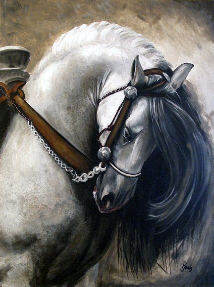 andalusian horse painting - Pesquisa Google | Resimler