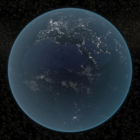 Earth Night 3D - TurboSquid 1165190