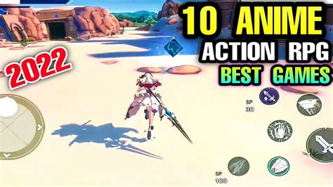 Top 10 Best ANIME Action RPG Games on 2022 on Android | Top 10 UPCOMING ...