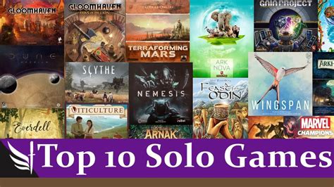 Top 10 Solo Board Games for 2023 - YouTube