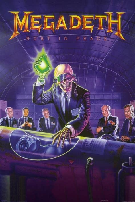 I freaking love this Megadeth album and cover art! Rust In Peace! : r ...