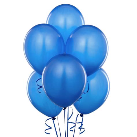 50 pcs 12" Dark Blue Pearlised Balloons Party Decorations Birthday ...