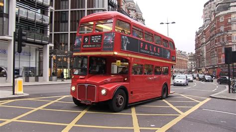 Routemaster bus London - YouTube