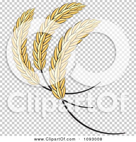 Clipart Golden Sheaves Of Wheat - Royalty Free Vector Illustration by ...