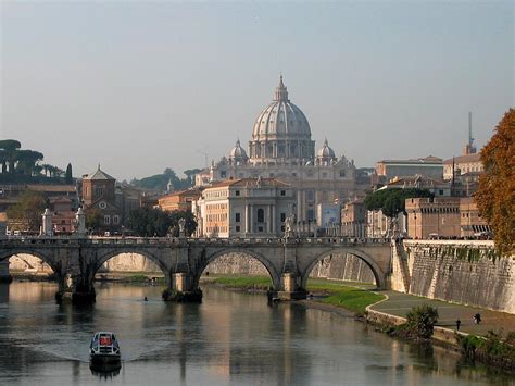 The Tiber river, Rome