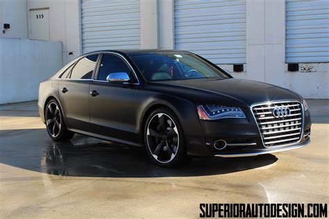 Matte Black Audi S8