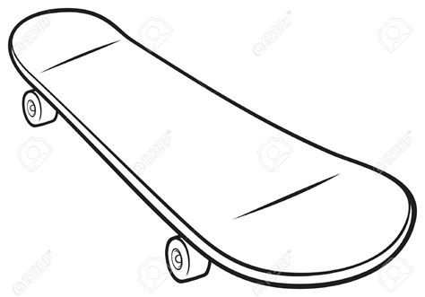 black and white skateboard clipart 10 free Cliparts | Download images ...