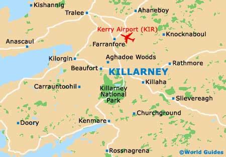 Killarney Maps and Orientation: Killarney, County Kerry, Ireland