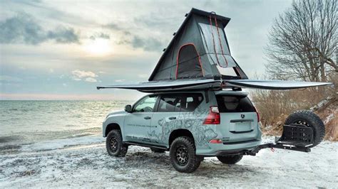 Lexus GX Overland Concept Debuts With Rooftop Tent