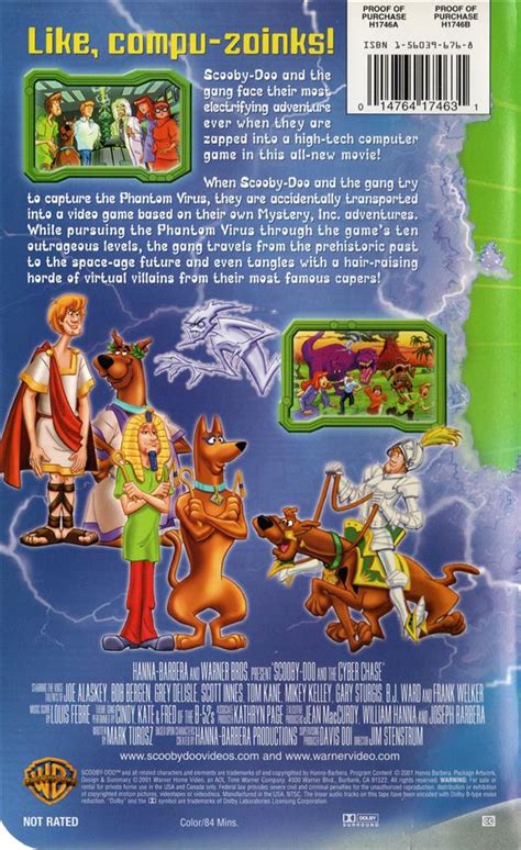 Scooby-Doo and the Cyber Chase VHS (clamshell case)-Movies & TV-Movies