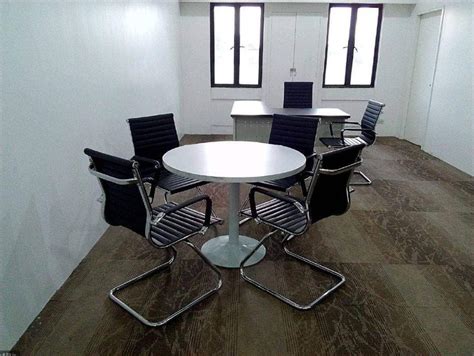 MODERN ROUND CONFERENCE TABLE, Furniture & Home Living, Furniture ...