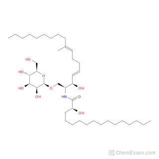 Cerebroside B Structure - C41H77NO9 - Over 100 million chemical ...