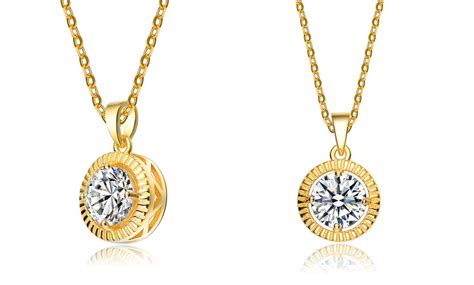 Lab-Created Diamond Pendant | Groupon Goods