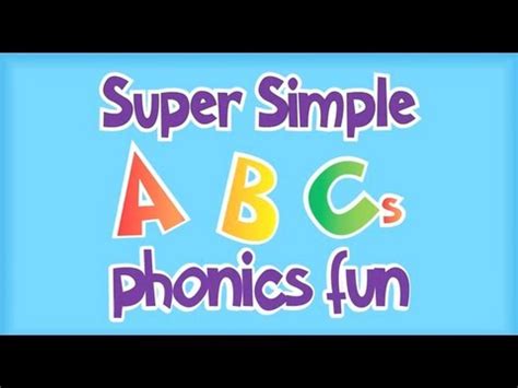 Super Simple ABCs Phonics Song: A - I - YouTube