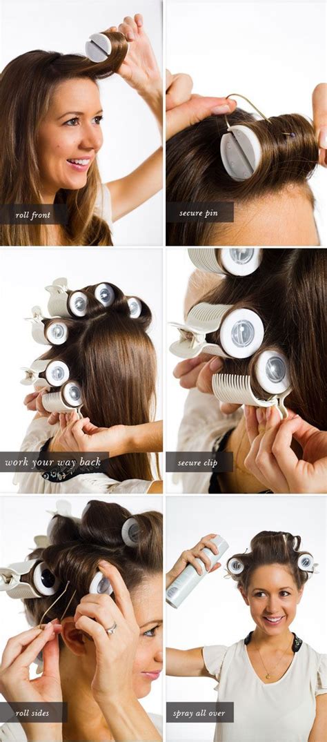 Pubertät gierig Abrunden how to curl hair using rollers Menagerry ...