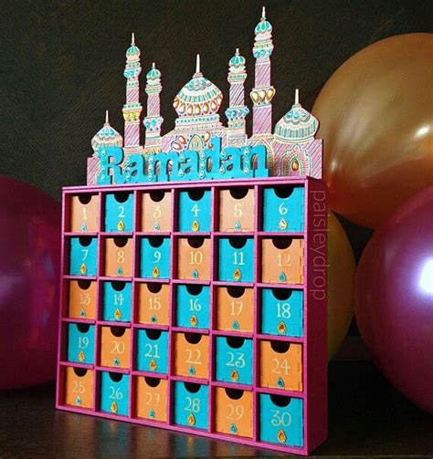 Ramadan kalender von etsy | Ramadan crafts, Eid gifts, Ramadan decorations