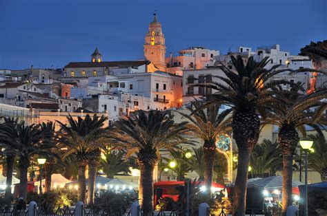 Cathedral And Old Town Of Vieste In The Photograph by Thomas ...