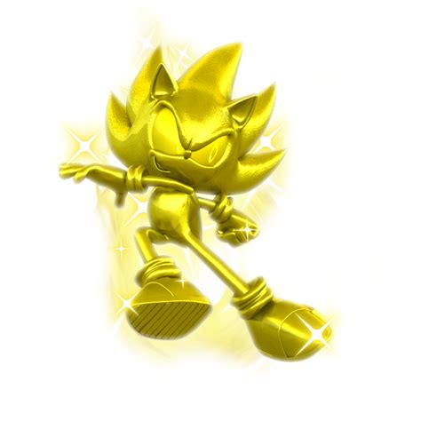 Gold Sonic the Hedgehog v.01 by ModernLixes on DeviantArt