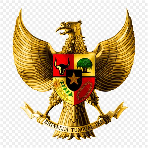 Pancasila Gold PNG Transparent, Pancasila Gold Logo, Pancasila ...