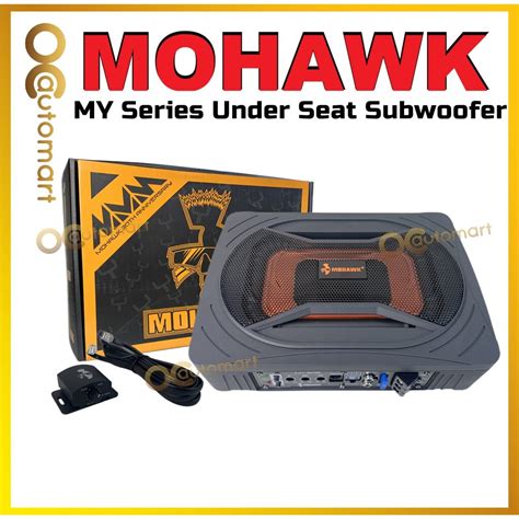 Mohawk Active Subwoofer MY Series 6x9 Under Seat Woofer Active Sub 250w ...